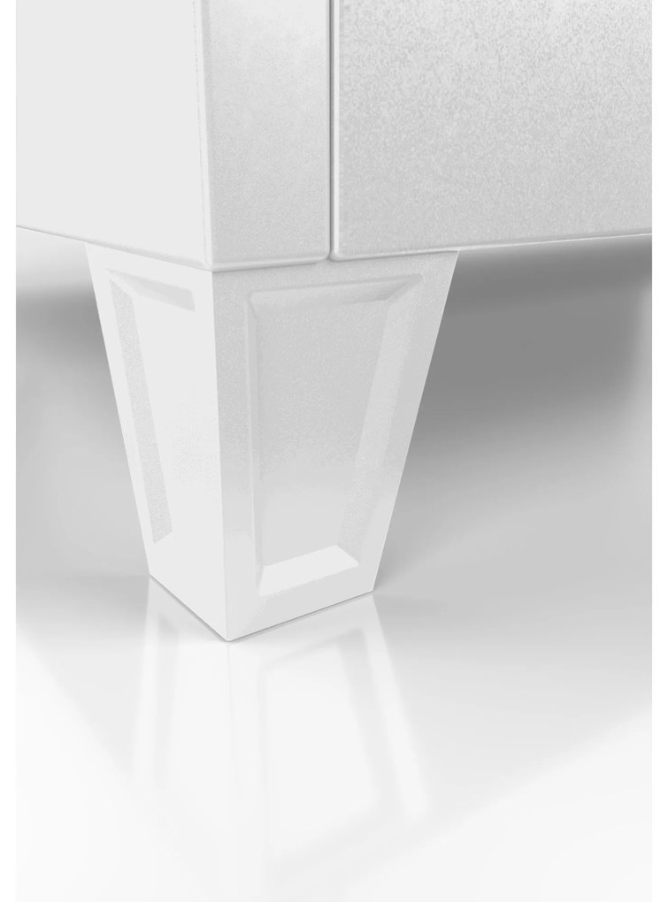 Fehér színű bútorlábak 4 db-os készlete