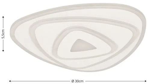 Brilagi - LED mennyezeti lámpatest MODERN MINI LED/45W/230V 3000-6000K + távirányító