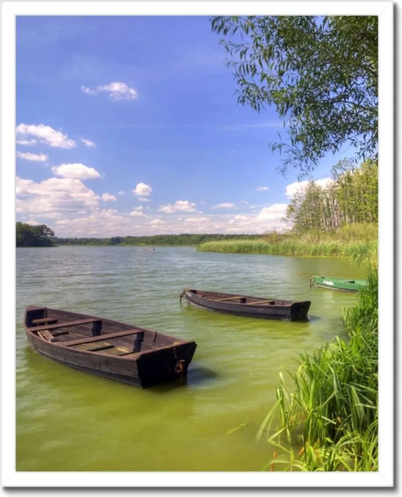 Poszterek keretben 40x50 Séta Wolsztyński park