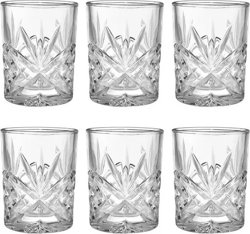 CRYSTAL CLUB kristály felespohár, 90ml, 6 db-os készlet
