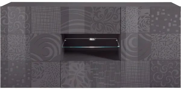 Komód ARIA antracit