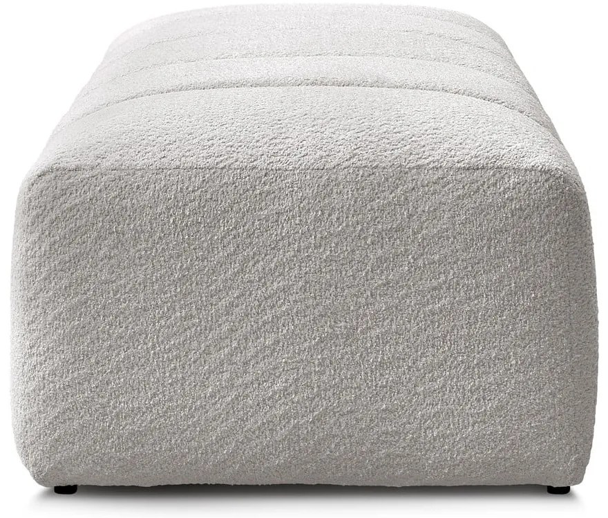 Világosszürke buklé lábtartó Annecy – Bobochic Paris