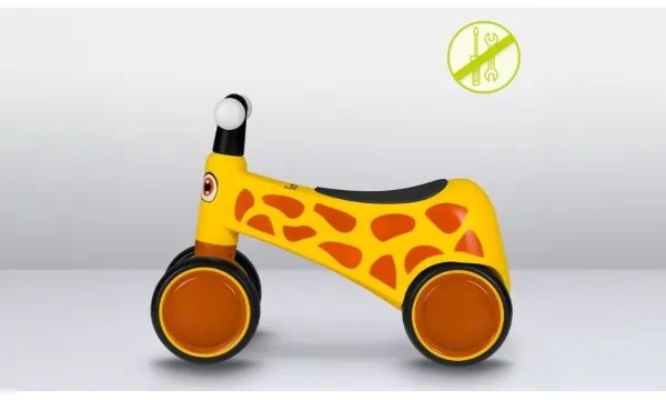 Lionelo - Tolós bicikli SAMMY sárga