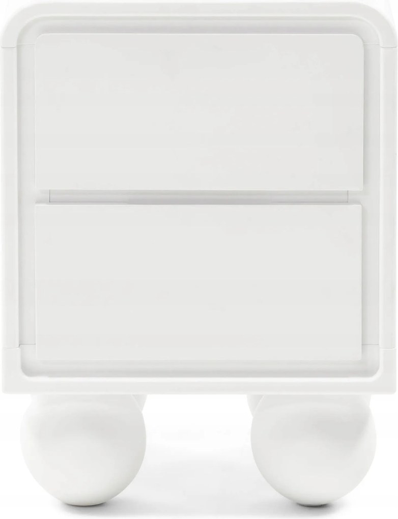 Lauria éjjeliszekrény 45 cm fehér