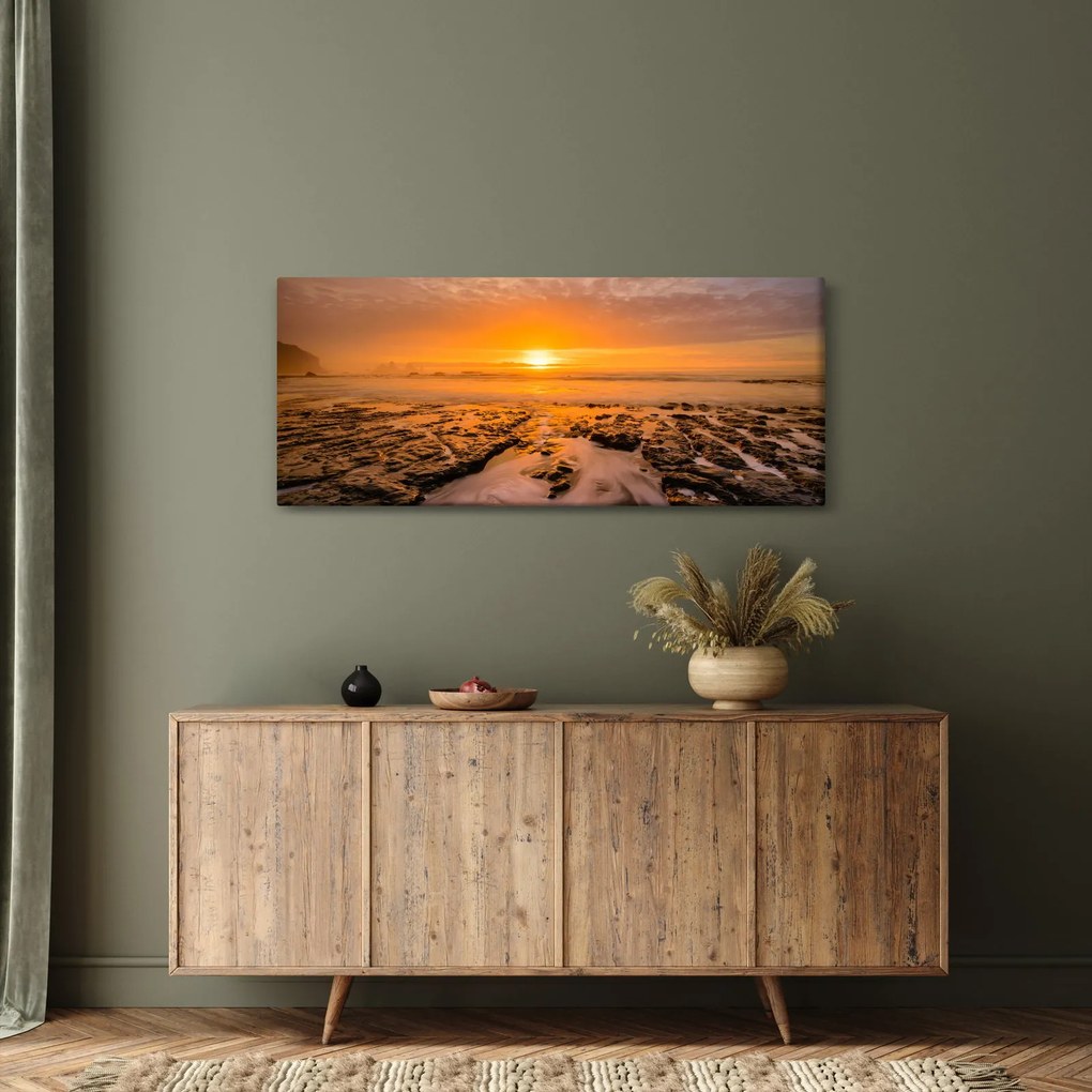 Naplemente képe (120x50 cm)