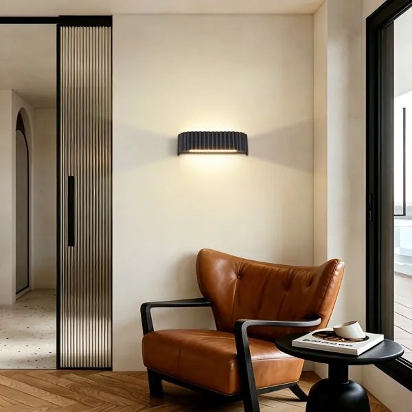 BRILAGI - LED fali lámpa FALCON MODERN LED/10W/230V 30 cm 3000/4500/6000K fekete