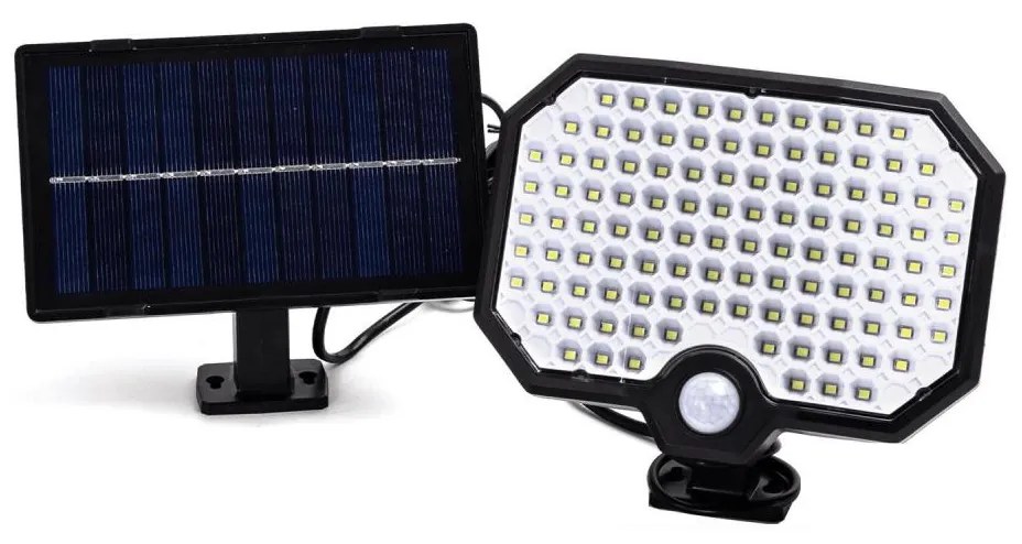 Aigostar - LED napelemes mozgásérzékelős lámpa LED/2,4W/3,7V IP65