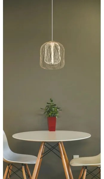 Globo 15965H1 - DICHTI kábeles függeszték 1xE27/40W/230V, átmérő 35 cm