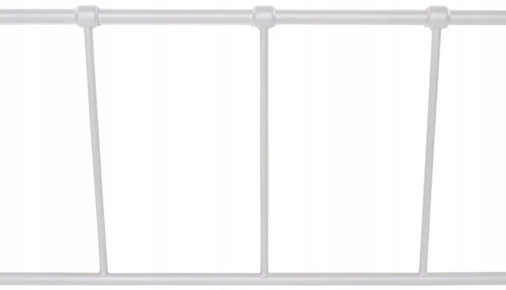 Fehér Fém Ágykeret. 90x200 cm PABLO