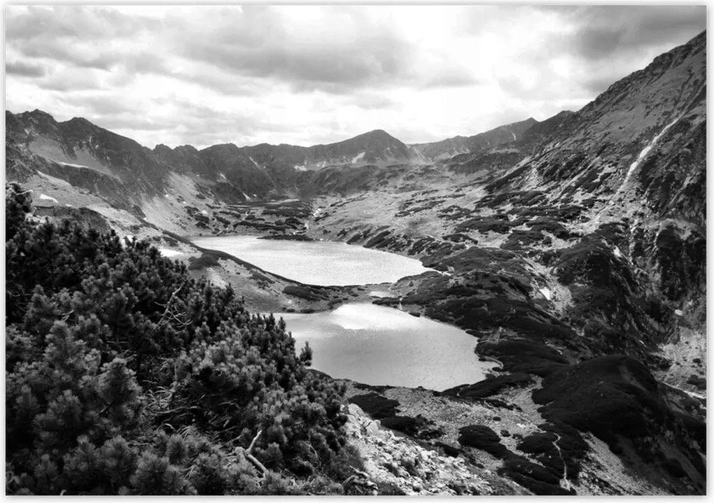 Poszterek 100x70 Tátra Lengyel hegyek Kilátás