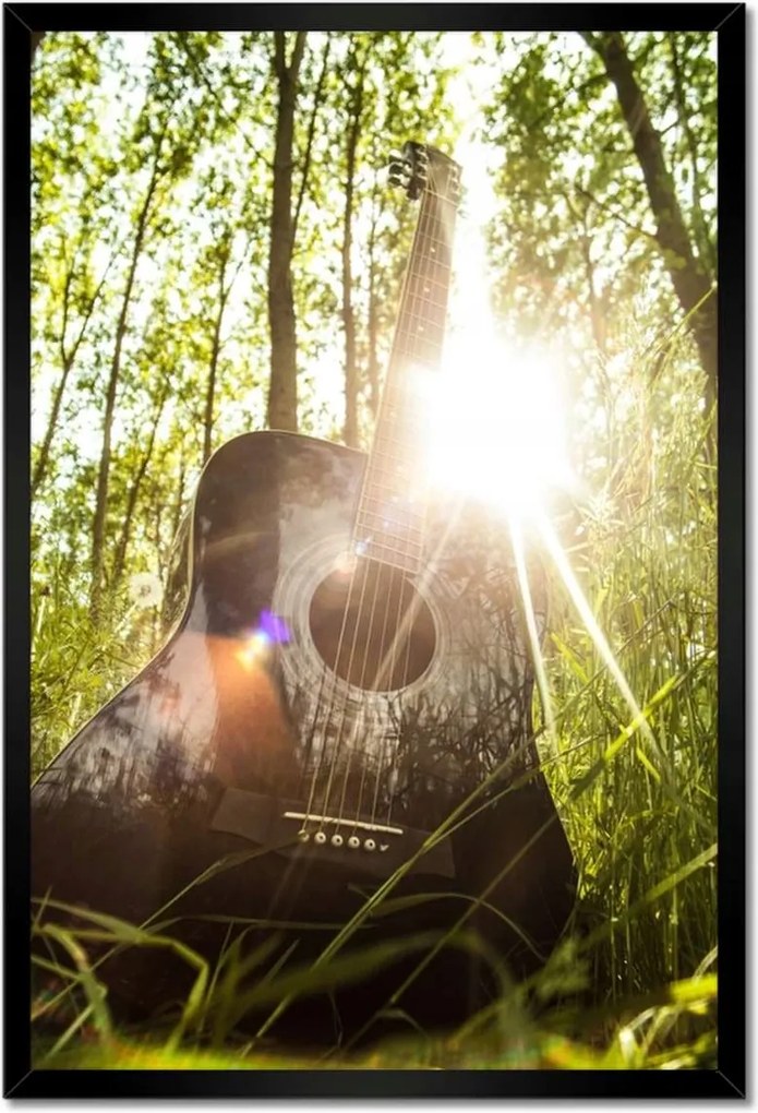 Poszterek keretben 40x60 Gitár