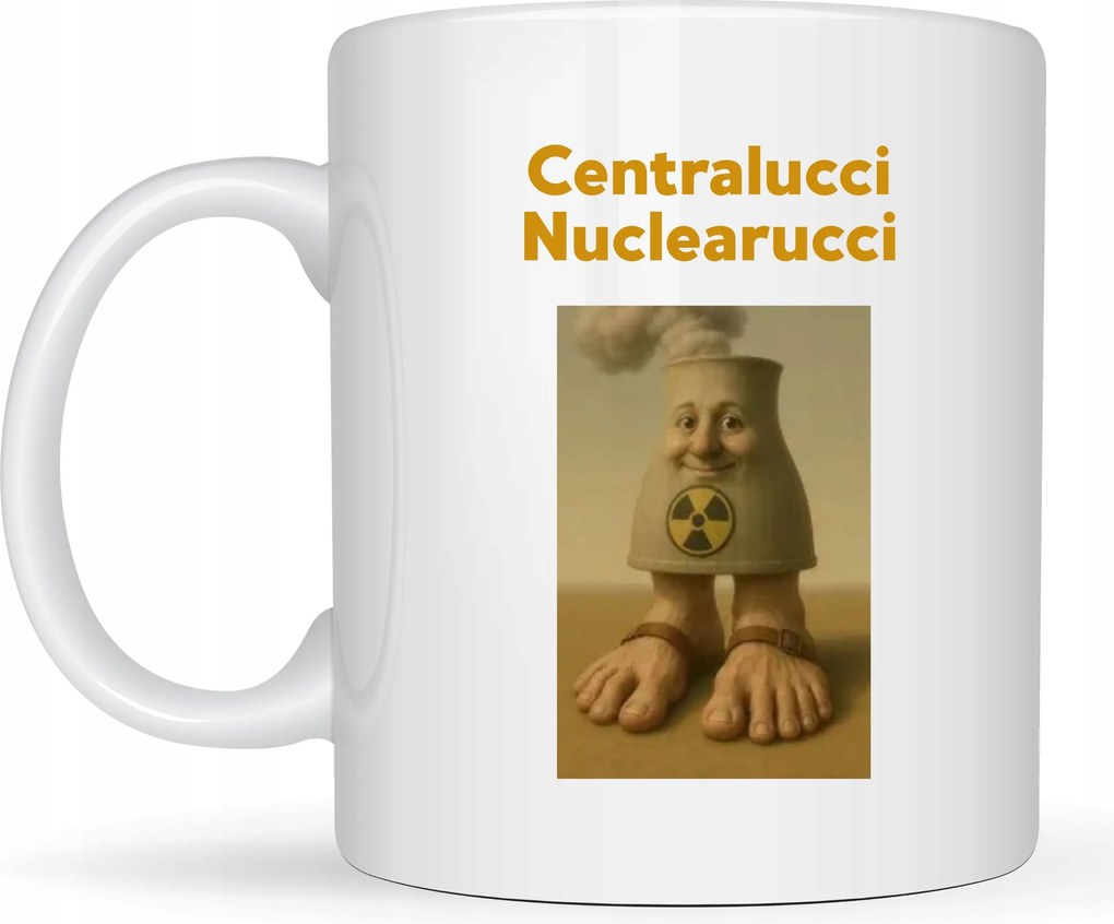 Bögre Viral Italian Brainrot Mem Tiktok Centralucci Nuclearucci