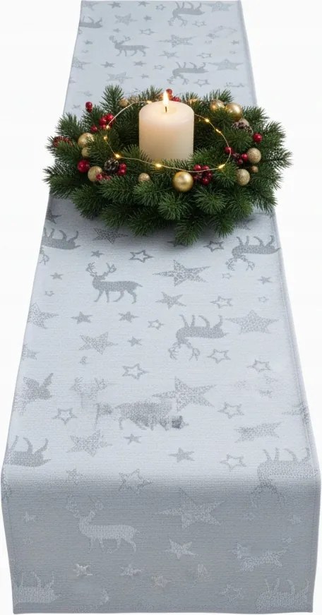 Karácsonyi Asztalterítő Abrosz Karácsony 45x150
