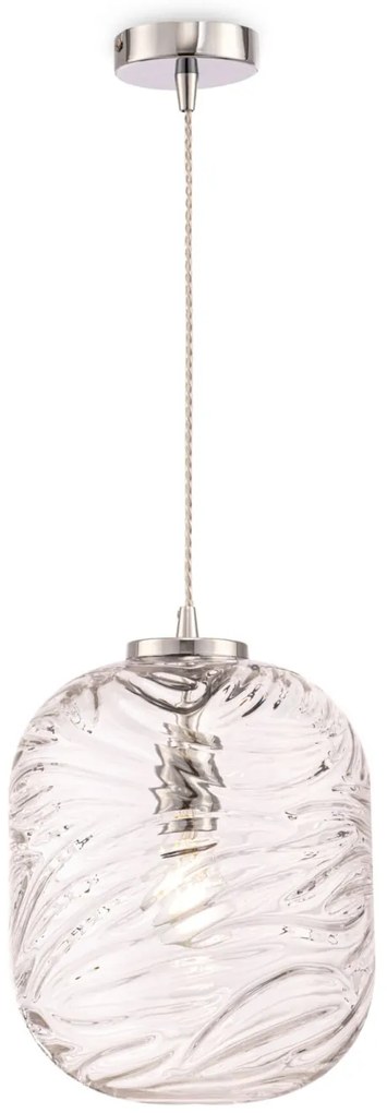 Maytoni DUNAS P058PL-01CH Függőlámpa 1x60W/E27
