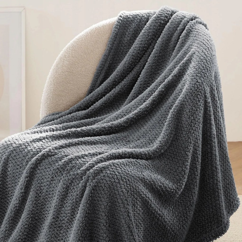Hangulatos Polár Takaró Szürke Steppelt 130x150cm Bedsure