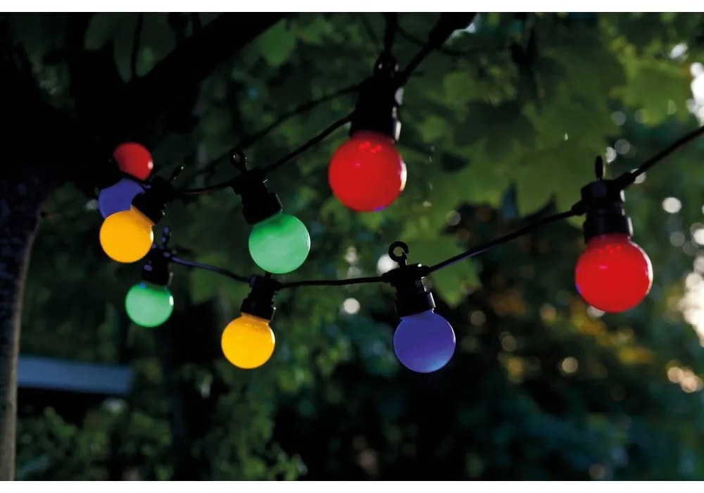 Fényfüzér, izzók száma 10 db-os hosszúság 300 cm Lucas Multi – Sirius