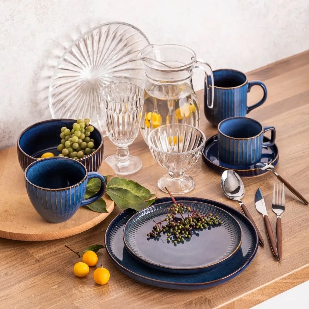 Altom Reactive Stripes porcelán csésze, 220 ml