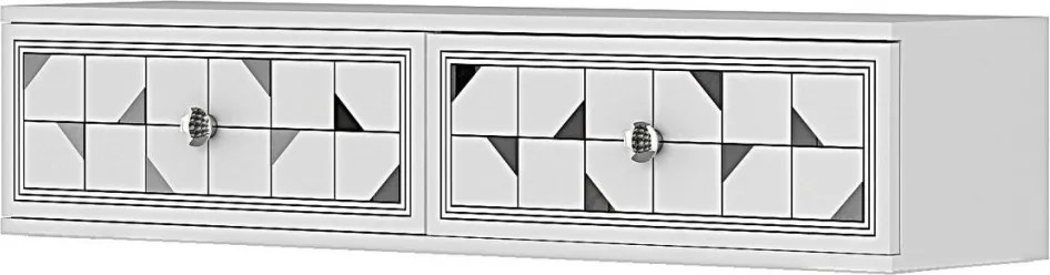 Moka 120 - White, Silver