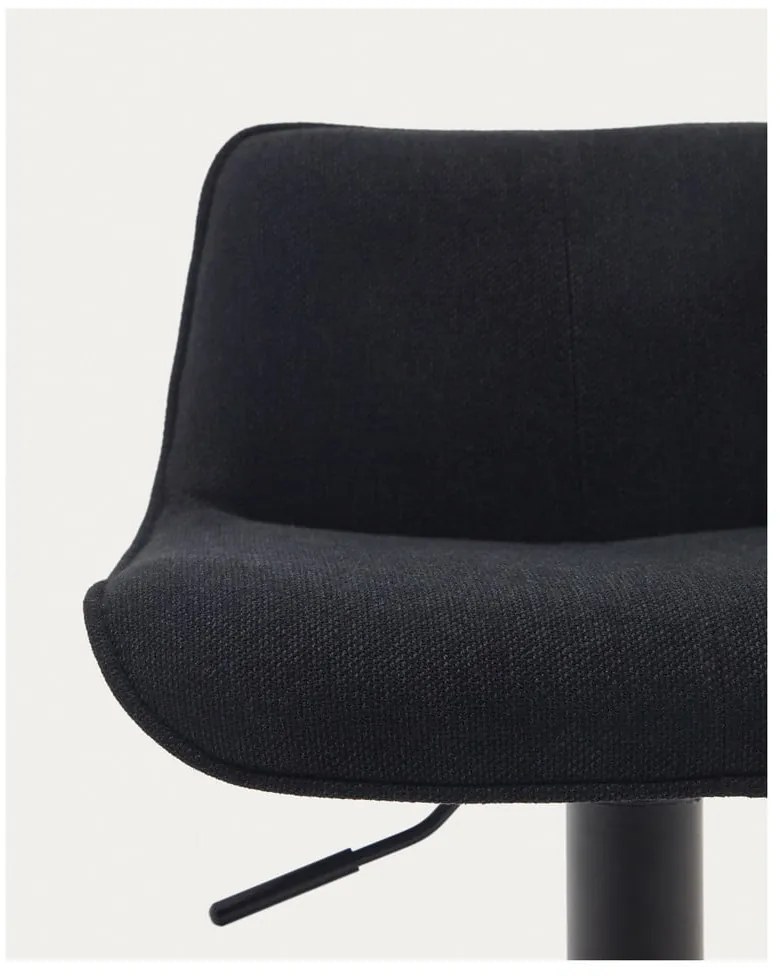 Fekete bárszék szett 2 db-os 103 cm Zenda – Kave Home