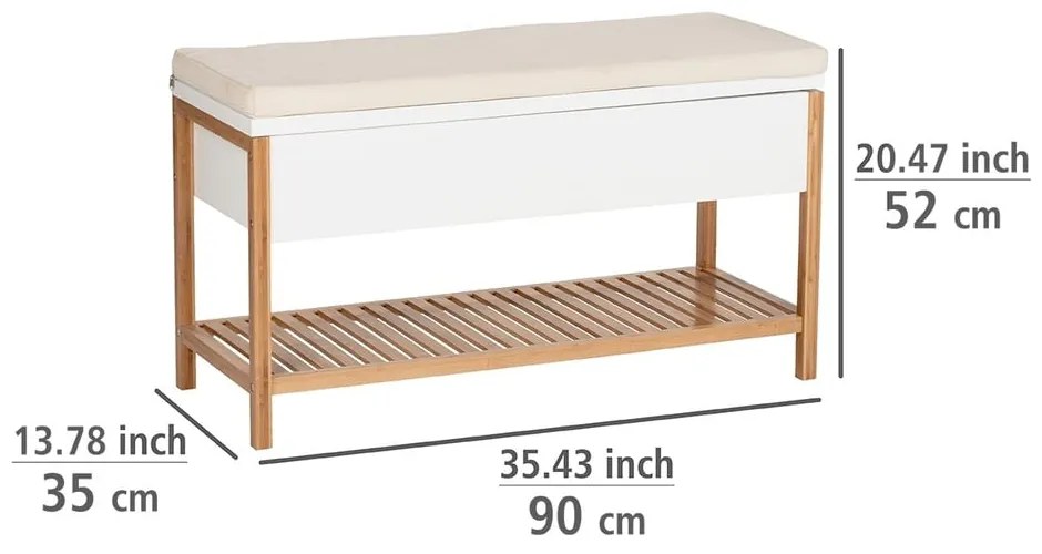 Finja bambusz cipőtartó - Wenko