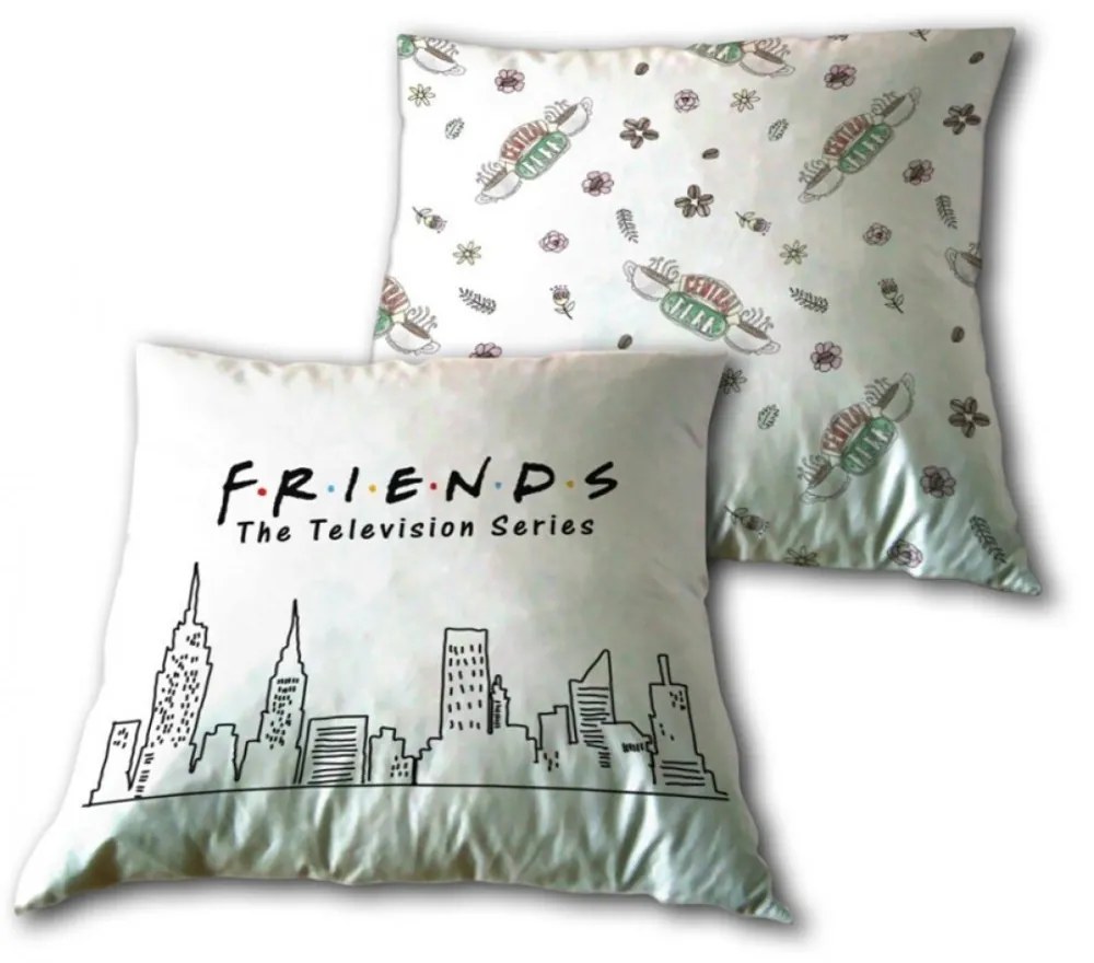 Jóbarátok Central Perk párna, díszpárna 35x35 cm