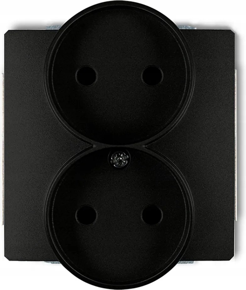 Karlik Deco dupla aljzat 12DGPR-2p fekete