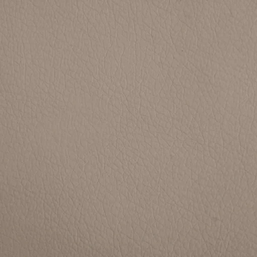 kávészínű műbőrkanapé 50 x 40 x 30 cm