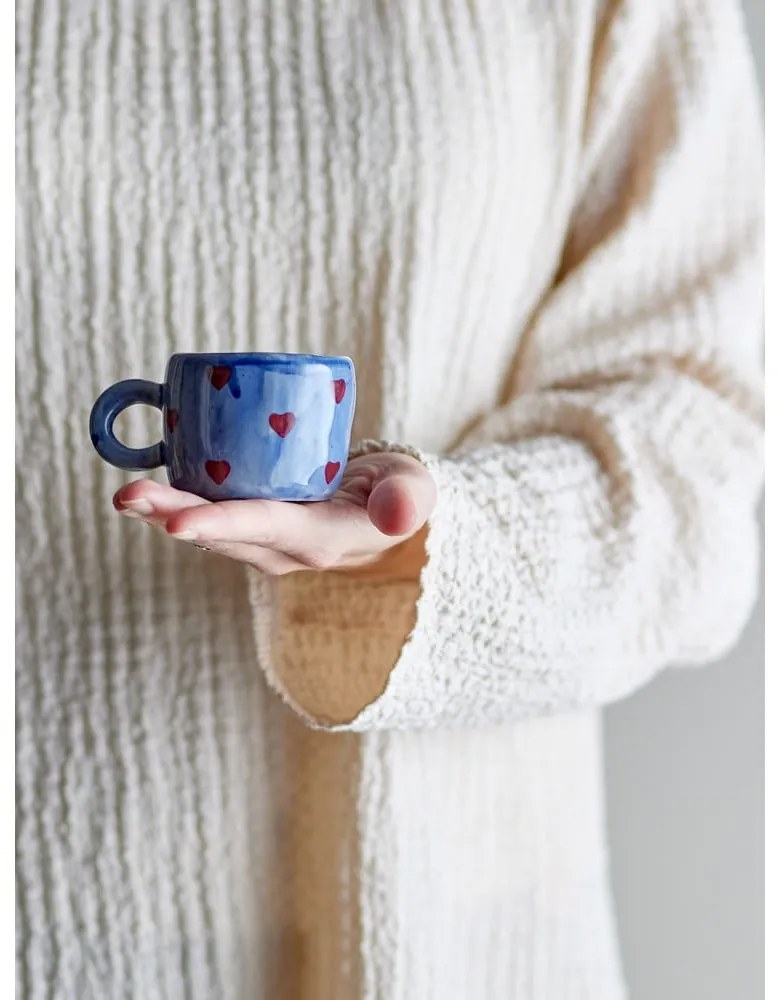 Kék kerámia gyerek bögre 115 ml Nini – Bloomingville Mini