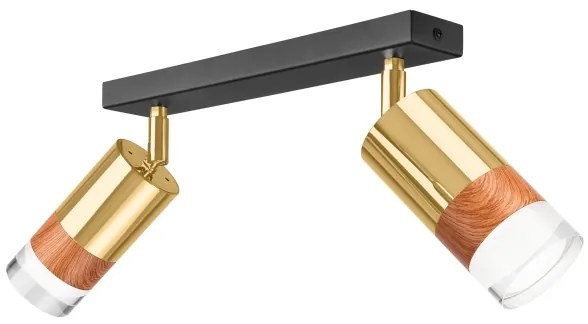 Spotlámpa AURORA 2xGU10/10W/230V