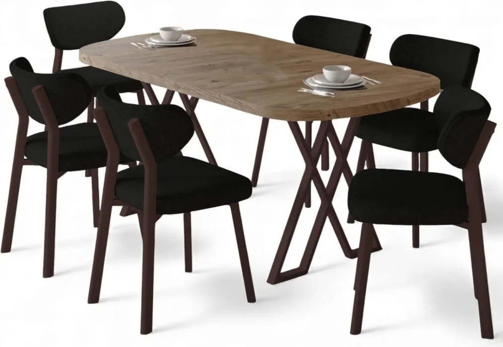 Axton - Atlantic Pine, Black