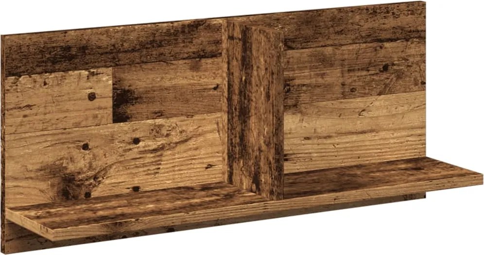 vidaXL antik fa színű szerelt fa faliszekrény 70 x 16,5 x 30 cm