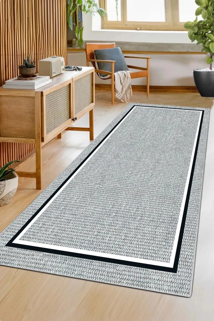 Rowng szőnyeg, füstszürke, 80×120 cm