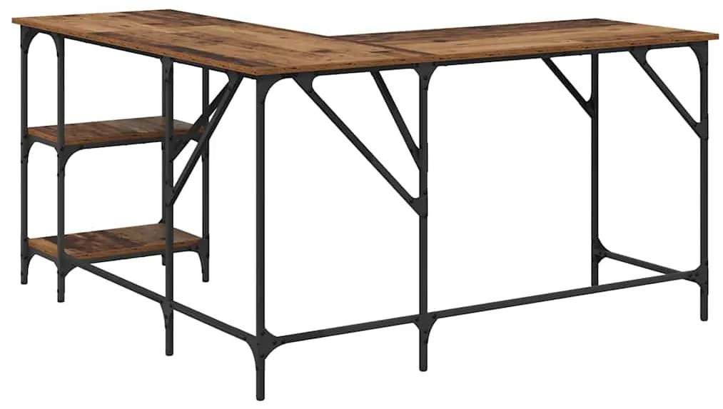 Asztal Öreg fa 139 x 139 x 75 cm Faanyag