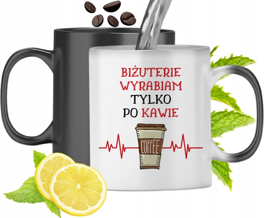 Mágikus Bögre Ékszerésznek Színváltós, fényképes nyomattal