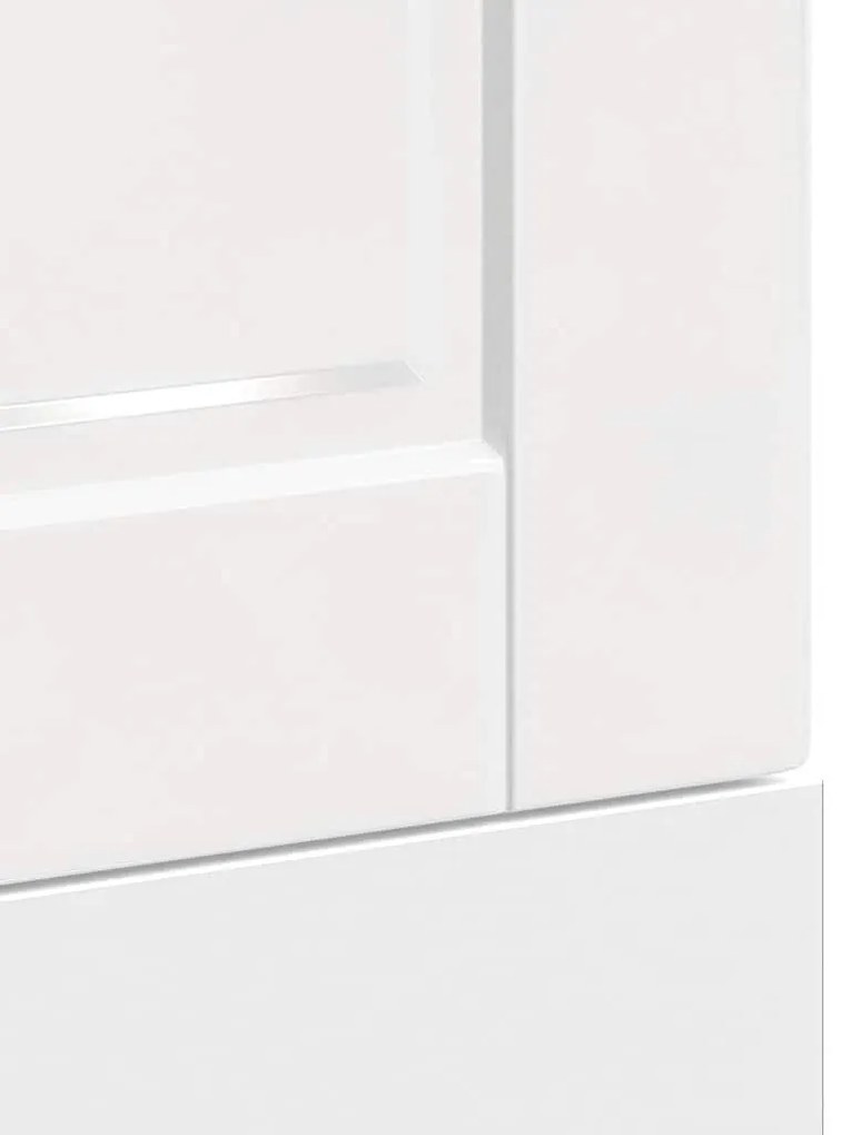 mosogatógép panel Porto&quot; Magasfényű fehér 45x1,5x67 cm Gépi fa&quot;