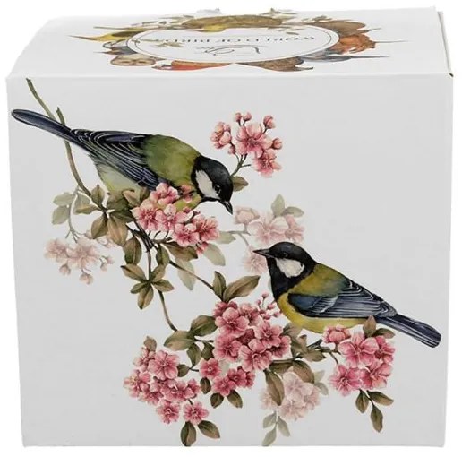 Madaras porcelán bögre - 400 ml - cinege