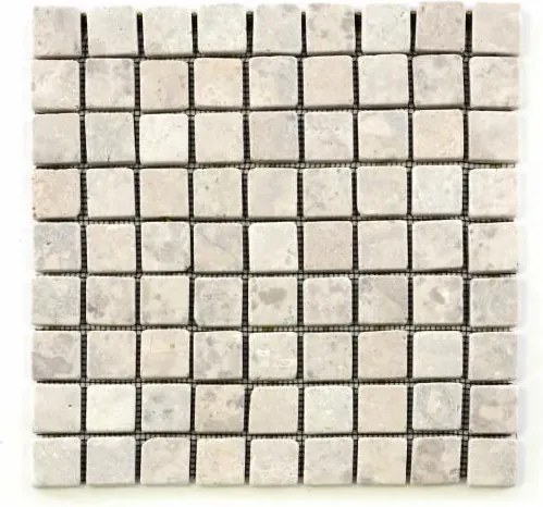 Márvány mozaik Garth, burkolat - krémszín