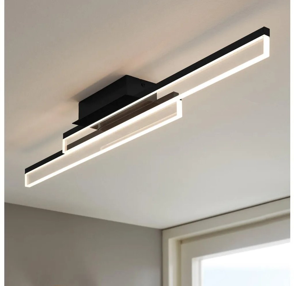 Eglo 780433 - LED Fürdőszobai mennyezeti lámpa YANGUAS 2xLED/11W/230V 3000K IP44