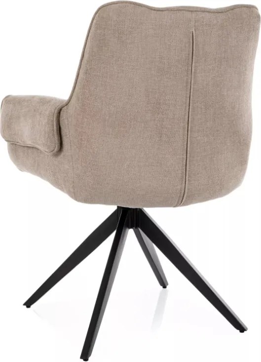 Gio forgatható étkezőszék bézs