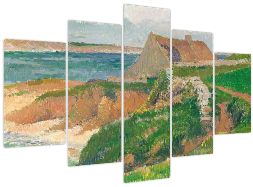 Kép - Henri Moret, The Island of Raguenez, Brittany, reprodukciók (150x105 cm)