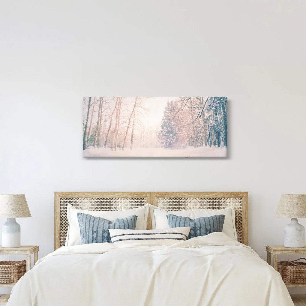 Kép - Kilátás az erdőbe (120x50 cm)