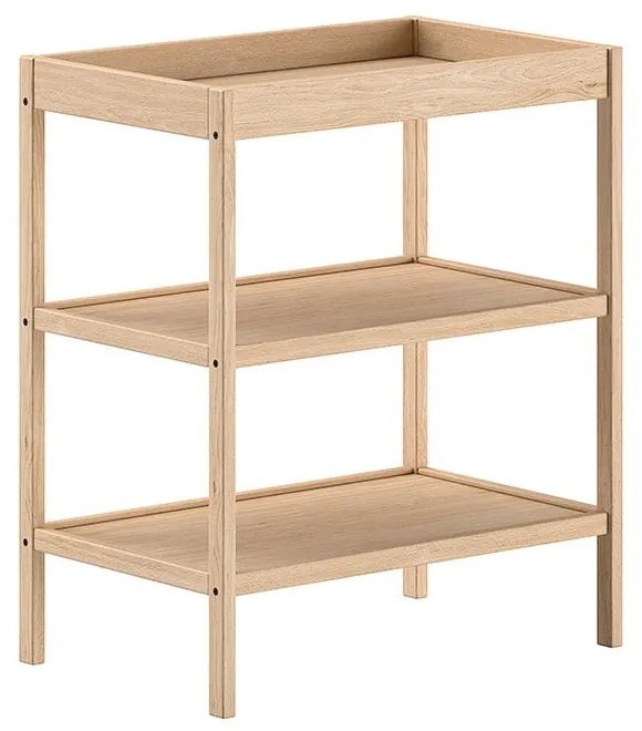 Natúr színű bükkfa pelenkázó asztal Dino – Vipack