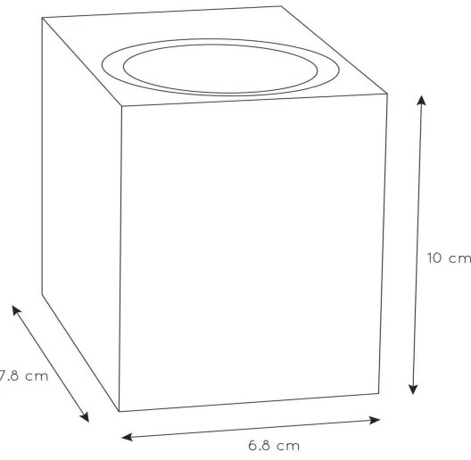 Lucide 69800/01/30 - Kültéri fali lámpa ZARO 1xGU10/35W/230V IP44 fekete