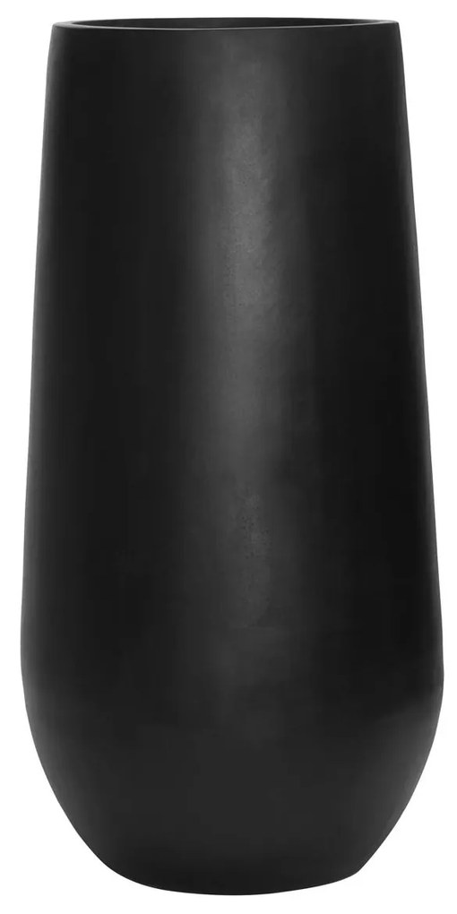 Pottery Pots Nax virágcserép, fekete színű, többféle méretben - PotteryPots méret: M - h 70 cm, ⌀ 35 cm