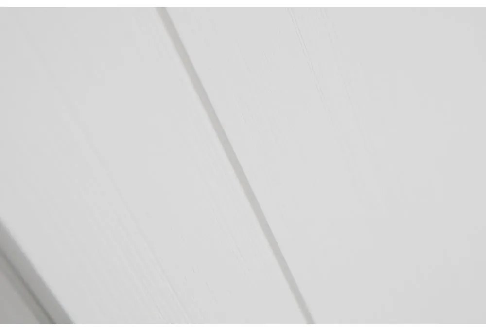 Fehér borovi fenyő ruhásszekrény 111x202 cm Ties – WOOOD