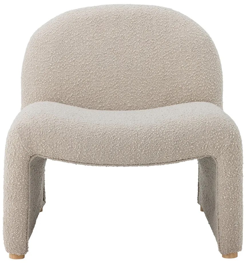 Krémszínű buklé fotel Neel – Bloomingville