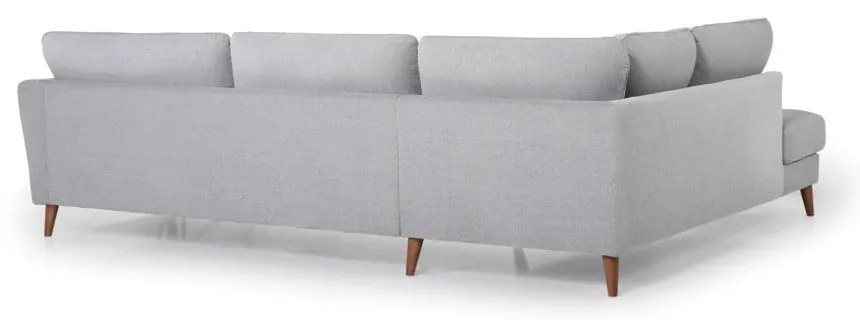 Paris világosszürke sarokkanapé, bal oldali - Scandic