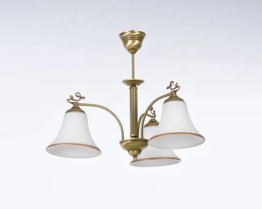 Függő lámpa klasszikus csillár Patina 223/3db