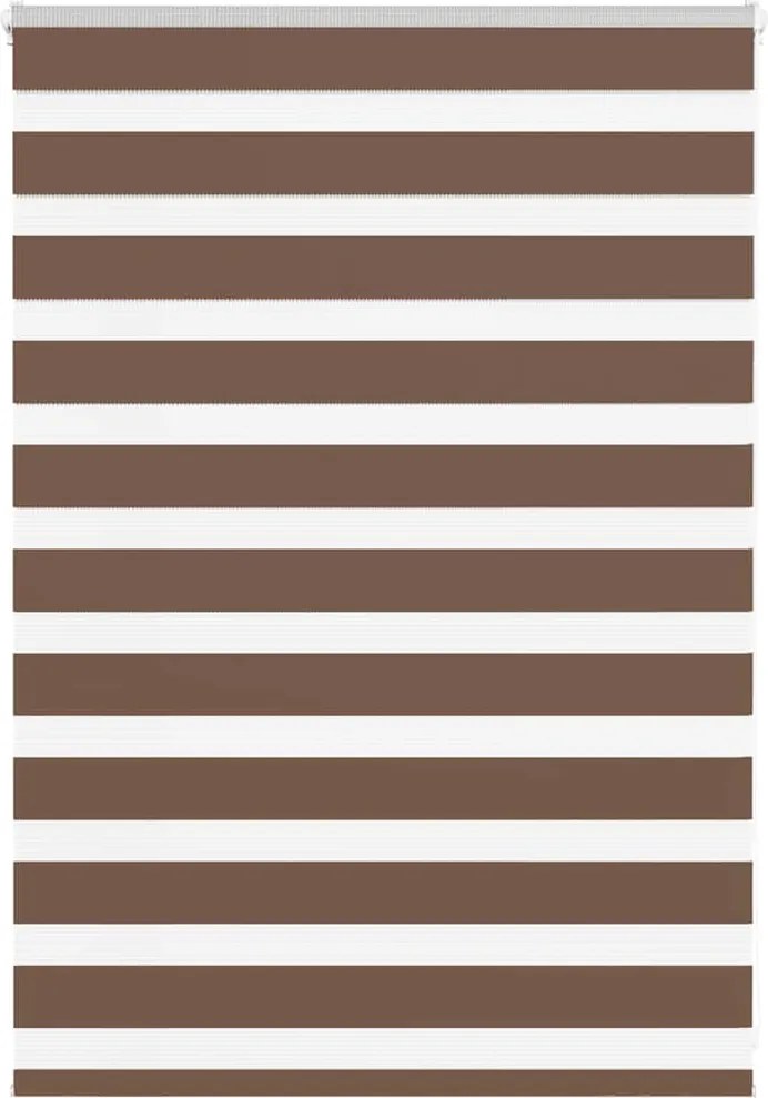 vidaXL zebrafüggönnyel barna szövetszélesség 90,9 cm poliészter
