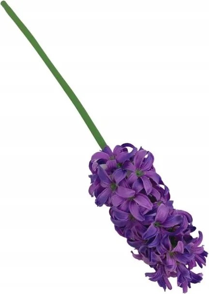 Jácint műág 40 cm lila művirág tavasz